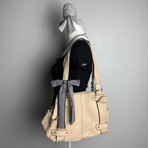 Elegant Cream Handbag